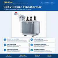 Transformateur de distribution d'énergie S11 35kV 800kVA 1250kVA 1600kVA à faible bruit et à économie d'énergie pour postes de transformation urbains