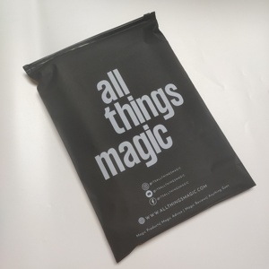 PVC bao bì túi với Ziplock cho T-Shirt biểu tượng tùy chỉnh Frosted dây kéo nhựa Matte quần áo gói Pouch Túi - Product Image 6