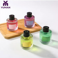 Diffuseur d'huiles essentielles parfumées aux fruits, petit flacon rond pour la maison, l'hôtel, le bureau, parfum léger longue durée, rafraîchisseur d'air