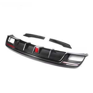 Diffusore Posteriore in Fibra di Carbonio, Splitter per Paraurti Posteriore, Kit Carrozzeria Aerodinamico per <span class=keywords><strong>Mercedes</strong></span> CLA220 CLA250 CLA260 CLA45 <span class=keywords><strong>W117</strong></span> C117 - Product Image 1