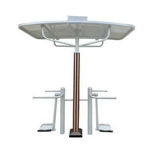 Vendite calde parco in acciaio inox esercizio all'aperto attrezzature per il fitness palestra intelligente attrezzature per il fitness all'aperto doppio camminatore d'aria - Product Image 2