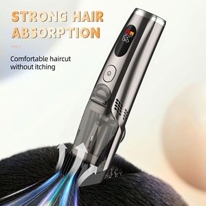 Recortadora Automática al Vacío para Hombres, Afeitadora de Barba, Recortadora Profesional Inalámbrica para Zona Íntima y Corporal, Cortapelos - Product Image 3