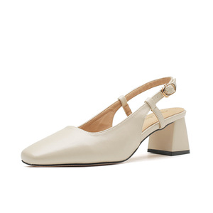 Zapatos de Tacón Alto con Tira en el Tobillo, Punta Cuadrada, Charol, Tacón Grueso, Zapatos de Moda para Mujer, Todas las Temporadas, Correa con Hebilla, Color Sólido - Product Image 5