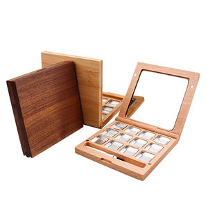 Vietnam WeWood personnalisé en forme de miroitant cosmétique maquillage paillettes poudre libre Pigment fard à paupières Palettes de couleurs - Product Image 1