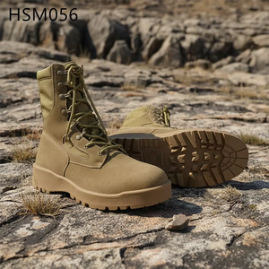 Bottes de combat HY, <span class=keywords><strong>prix</strong></span> <span class=keywords><strong>d</strong></span>'usine, six couleurs disponibles en <span class=keywords><strong>d</strong></span>étail, résistantes à l'abrasion, semelle en caoutchouc haute résistance, bottes tactiques HSM056 - Product Image 3