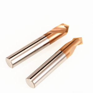 90 độ nhôm kim loại máy tiện cắt 1PC tungsten carbide thép CNC lỗ tráng chamfering phay công cụ - Product Image 6