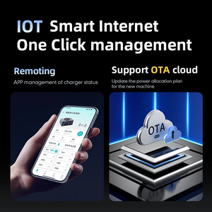 Station de charge 100W Chargeur sans fil X9A | PD45W QC3.0 | Écran LCD | Surveillance APP | Chargeur de téléphone portable multi-appareils - Product Image 4