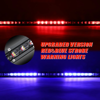 Lampu LED Bar Slim ATV UTV Super Terang 96W 6D Satu Baris IP68 Tahan Air D-MAX Off-road 20''-50''