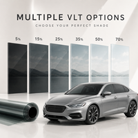 Film solaire pour vitres de voiture BEIKAER Ultra 99%+ IR Rejection PET Nano Céramique, anti-rayures, protection UV, blocage de la chaleur élevée 8-10