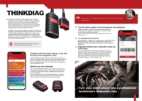 Escáner de Diagnóstico OBDII de Sistema Completo Thinkdiag, Lector de Códigos OBD2, 15 Servicios de Reinicio, Similar a Easydiag 3.0 Golo