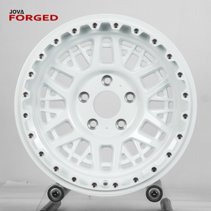 Jantes JOVA Gloss White 17x9 18x10 20x12 5x127 5x150 pour Jeep Wrangler Gladiator Land Cruiser - Product Image 2