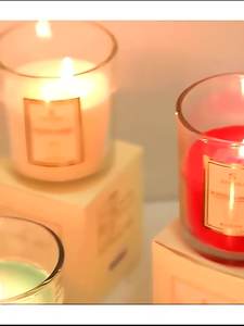 Botella <span class=keywords><strong>de</strong></span> vidrio reciclable para decoración del hogar, tarros <span class=keywords><strong>de</strong></span> velas <span class=keywords><strong>de</strong></span> vidrio con tapas <span class=keywords><strong>de</strong></span> bambú, tarro <span class=keywords><strong>de</strong></span> vela vacío - Product Image 4