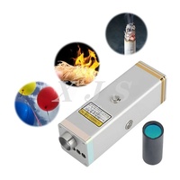 Lampe torche laser 120W à lentille extractible pour le camping, l'allumage de feux, l'ignition de feux d'artifice à courte portée, la défense personnelle en milieu sauvage et les situations d'urgence