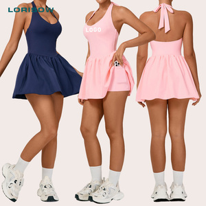 Robe de sport d'été LORISOW pour femmes, robe de fitness sans manches avec short - Product Image 1