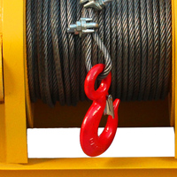 Treuil électrique multifonction 500kg 1000kg, élévateur à câble de 100m, nouveau, 380V, télécommande, petite grue de levage à câble en acier