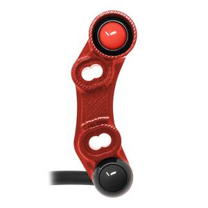 Interruttore Manubrio Destro per Ducati Hyperstrada 939 (Fori Universali) (Rosso) - Product Image 1