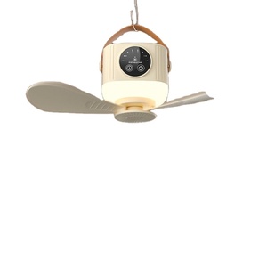 Portable Cooling With Led Night <b>Light</b> Type-C Fast Charging Multi-Functional Wireless Hanging Ceiling Fan for Dormitory Bed - Product Image 1