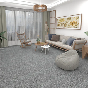 Alfombra gris Suelo Tapete <span class=keywords><strong>Precio</strong></span> de fábrica Lavable Sala de estar Piso Loop Pila Alfombra de pared a pared - Product Image 4