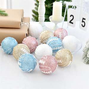 Suministros de Decoración Navideña Listos para Enviar, Esferas Decorativas de Navidad de 8 cm - Product Image 3