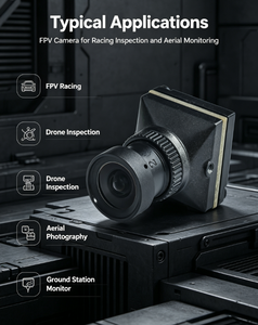 <b>Mini</b> FPV <b>Camera</b> 1800TVL CMOS Sensor 5V Wide Angle For Drone Accessories - Product Image 4