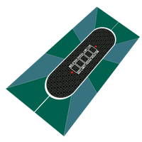 Tapis de jeu en gros avec logo personnalisé, tapis de jeu TCG en tissu Jiajibu, imperméable, antidérapant, en néoprène, service de sérigraphie et marquage à chaud