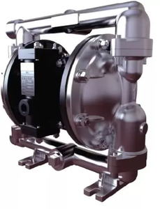 Pompe pneumatique à diaphragme en acier inoxydable 304/316, OEM, en aluminium, revêtement PFA/PTFE, 50 GPM, 120 PSI, pour applications moyennes - Product Image 3