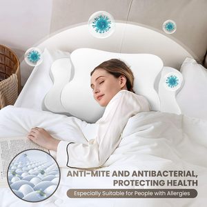 Hot Selling Memory Foam <b>Pillows</b> Pain Relief Sleeping Ergonomic Contour Orthopedic Support Machine Manufacturer Bed <b>Pillows</b> - Product Image 5