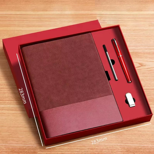 Promoción 2025, cuaderno A5 personalizado, juego de regalo, nuevo negocio, diseño de cuero suave <span class=keywords><strong>Diagonal</strong></span>, diario, bolígrafo, planificador <span class=keywords><strong>Flash</strong></span> - Product Image 5