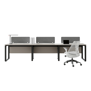 Economici postazione ufficio mobili Design moderno modulare <span class=keywords><strong>Open</strong></span> <span class=keywords><strong>Office</strong></span> con 1 2 3 postazioni di lavoro del personale - Product Image 2