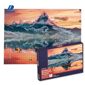<span class=keywords><strong>Puzzle</strong></span> de paysages Iceberg en papier de haute qualité, 1000 pièces, jouet éducatif <span class=keywords><strong>pour</strong></span> <span class=keywords><strong>adulte</strong></span> - Product Image 1