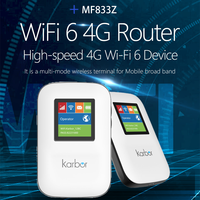 Router Wifi 4G LTE Karbor, Router Wifi 6, Router Wifi Portátil 4G, Tarjetas de Red Inalámbricas con Ranura para Tarjeta SIM