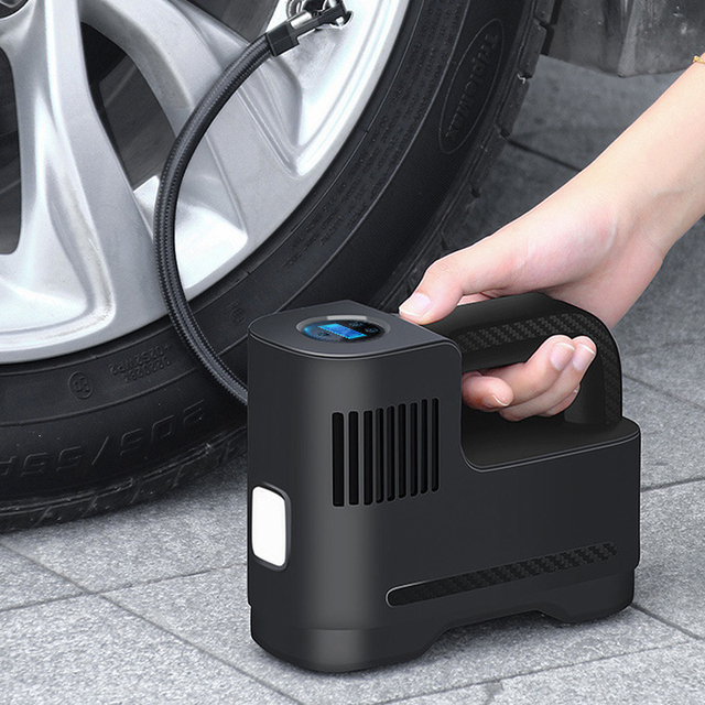 Digital Display Wireless Tyre Inflator air Compressor Car Tire Inflator Pump for Bicycle Motorcycle Tire Inflators