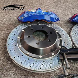 6 Piston Racing Big Brake Caliper Kit Logo couleur personnalisée Roue avant 405 Roue arrière 380 Rotor pour Lc300 - Product Image 3