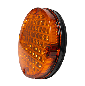 Feux de balise ronds ambre rouge 24V homologués DOT pour bus scolaire, feux de signalisation clignotants à <span class=keywords><strong>LED</strong></span> - Product Image 6