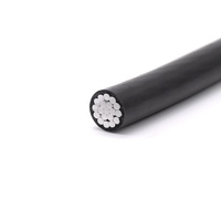 Cable de Alimentación Aéreo Cuádruple de Aluminio XLPE de 1x240mm2, 150mm, 10 Kv, Tamaño de Cable de Servicio
