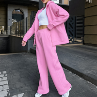 Vêtements pour femmes grandes tailles, vêtements tendance, ensemble pantalon décontracté rayé à deux pièces pour femmes rondes