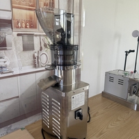 Professionele hoogwaardige elektrische sinaasappel-appel-fruit-groente-sapcentrifuge schroefextractor fruitsapcentrifuge machine voor catering