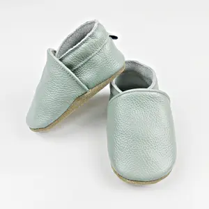 Bede Fabricantes diretamente atacado multi-cor bebê aprendendo sapatos Sapatos de couro do bebê podem ser personalizados cor