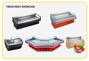 Vitrina Refrigerada Comercial de Doble Temperatura con Enfriamiento por Ventilador, Opciones de 4/5 Puertas, Solución Integral para Supermercados - Product Image 3