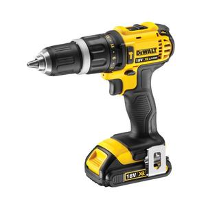 Perceuse-visseuse à percussion compacte DeWalt 18V sans balais, 2 vitesses, outil électrique - Product Image 1