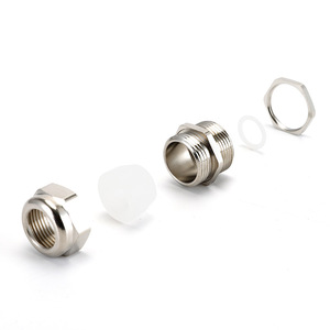 Connecteur étanche pour câble métallique, connexion filetée 8-38mm, argent, pour machines d'éclairage, stockage d'énergie nouvelle - Product Image 4