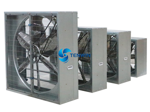 Ventilateur d'extraction industriel électrique 1380 / Ventilateur de refroidissement pour élevage avicole / Hotte de ventilation murale pour serre - Product Image 3