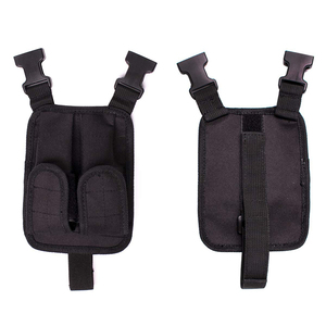 Étui d'épaule universel personnalisé noir dissimuler sac de transport étui d'épaule tactique 2 poches harnais d'épaule pour hommes chasse - Product Image 5