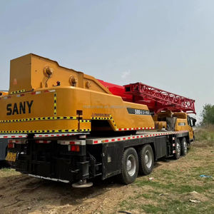 Pièces d'origine Sany d'occasion, grue mobile de 50 tonnes, grue sur camion d'occasion pour bâtiments de grande hauteur - Product Image 4