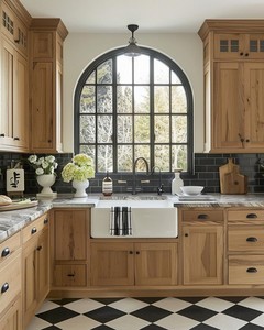 Vermonhouzz, Marca China de Renombre, Diseño de Gabinetes de Cocina en Forma de U, Gabinetes de Cocina Modernos y Tradicionales para Cocinas Espaciosas - Product Image 3