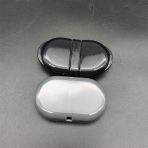 Top vendeur poche portable personnalisée <span class=keywords><strong>AM</strong></span> <span class=keywords><strong>PM</strong></span> 2 compartiments voyage 7 jours médecine pilule stockage conteneur organisateur hebdomadaire boîte - Product Image 6