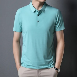 เสื้อเชิ้ตผู้ชายแขนสั้นสีพื้นเรียบง่ายสไตล์ลำลอง ระบายอากาศได้ดี เหมาะสำหรับฤดูร้อน ขายส่ง - Product Image 2
