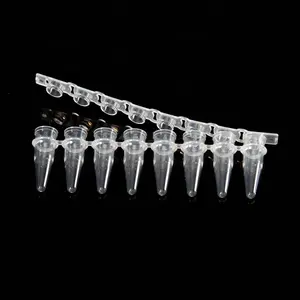 BIOBASE PCR tube 0.1ml/0.2ml Transparent Color 8-strip Laboratory PCR Test PCR Tube