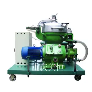 High-ability Portable Easy Use Centrifugal Disc-style Separator Oil Purifier Refinement Machine Oil Recycling Provided 3 Years