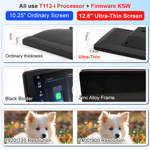 STWEI 2026 Nouveau Système Linux 12,8 pouces Résolution 2400x900 Pour BMW Séries 3/4 M3 M4 F30 F34 F36 CarPlay Sans Fil Auto KSW Slim - Product Image 6